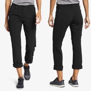 Eddie Bauer Women's Sightscape Convertible Button Roll Up Pants Size 12 (GUC)